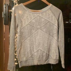 Light Grey Long Sleeved Sweater.